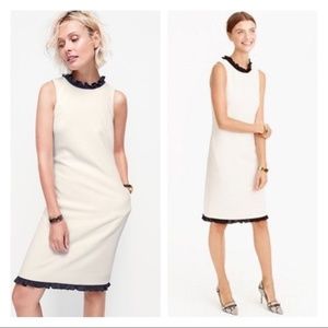 Ivory party dress by j.crew